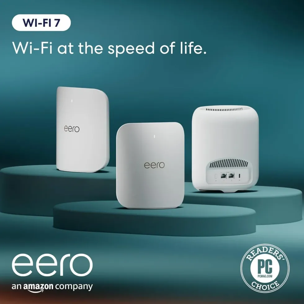 eero Pro 7 BE10800 Wifi 7 mesh-system 3-pk.