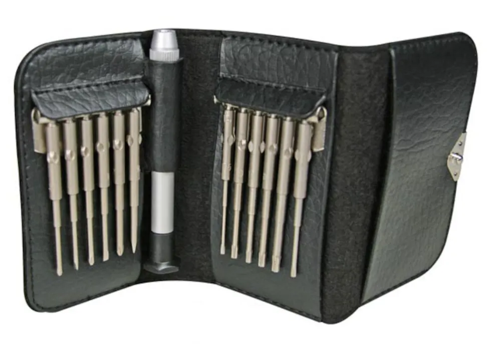 Elektronikkskrutrekkerset 12 deler