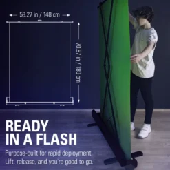 Elgato Green Screen med sammenleggbart stativ