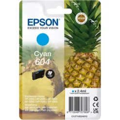 Epson 604 blekkpatron cyan (Ananas)