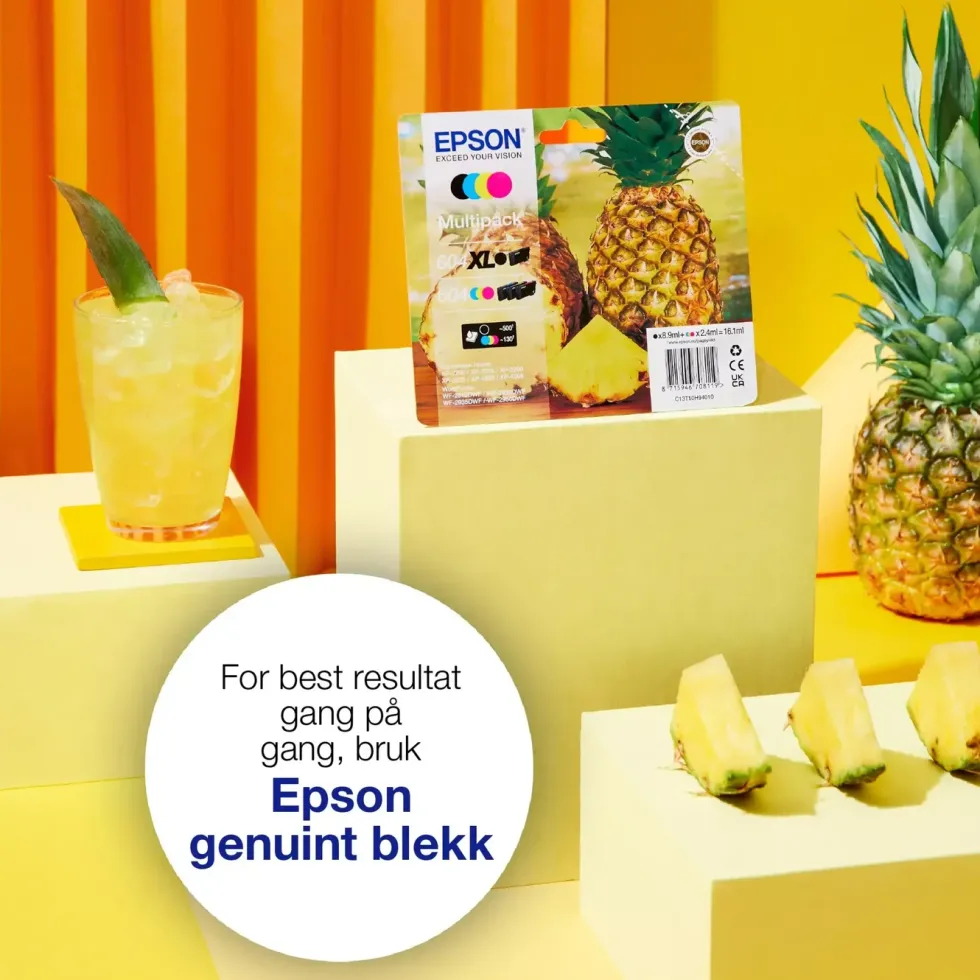 Epson 604 blekkpatroner i multipakke Standard
