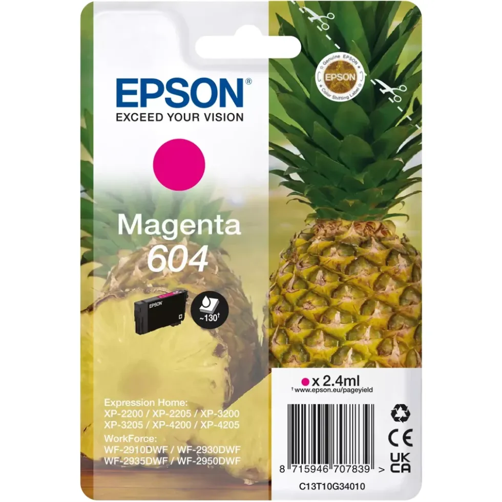 Epson 604 blekkpatron Magenta