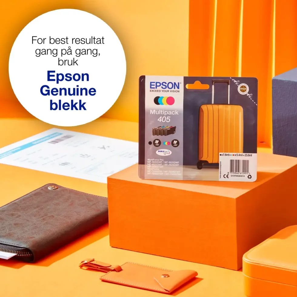 Epson 405 DURABrite Ultra blekkpatroner multipack Standard