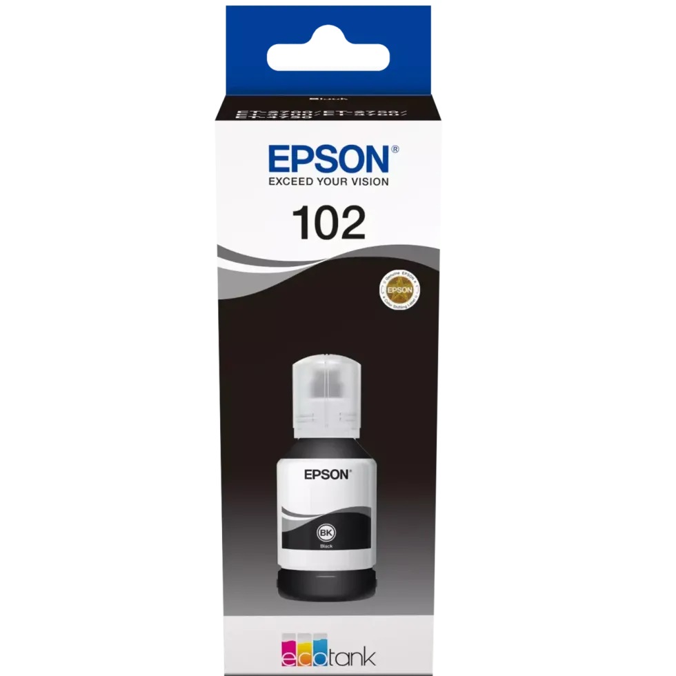 Epson 102 EcoTank blekkflaske 127 ml