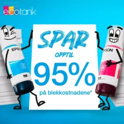 Epson 104 EcoTank blekkflaske 65 ml Svart
