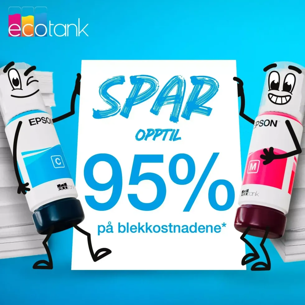 Epson 104 EcoTank blekkflaske 65 ml Svart