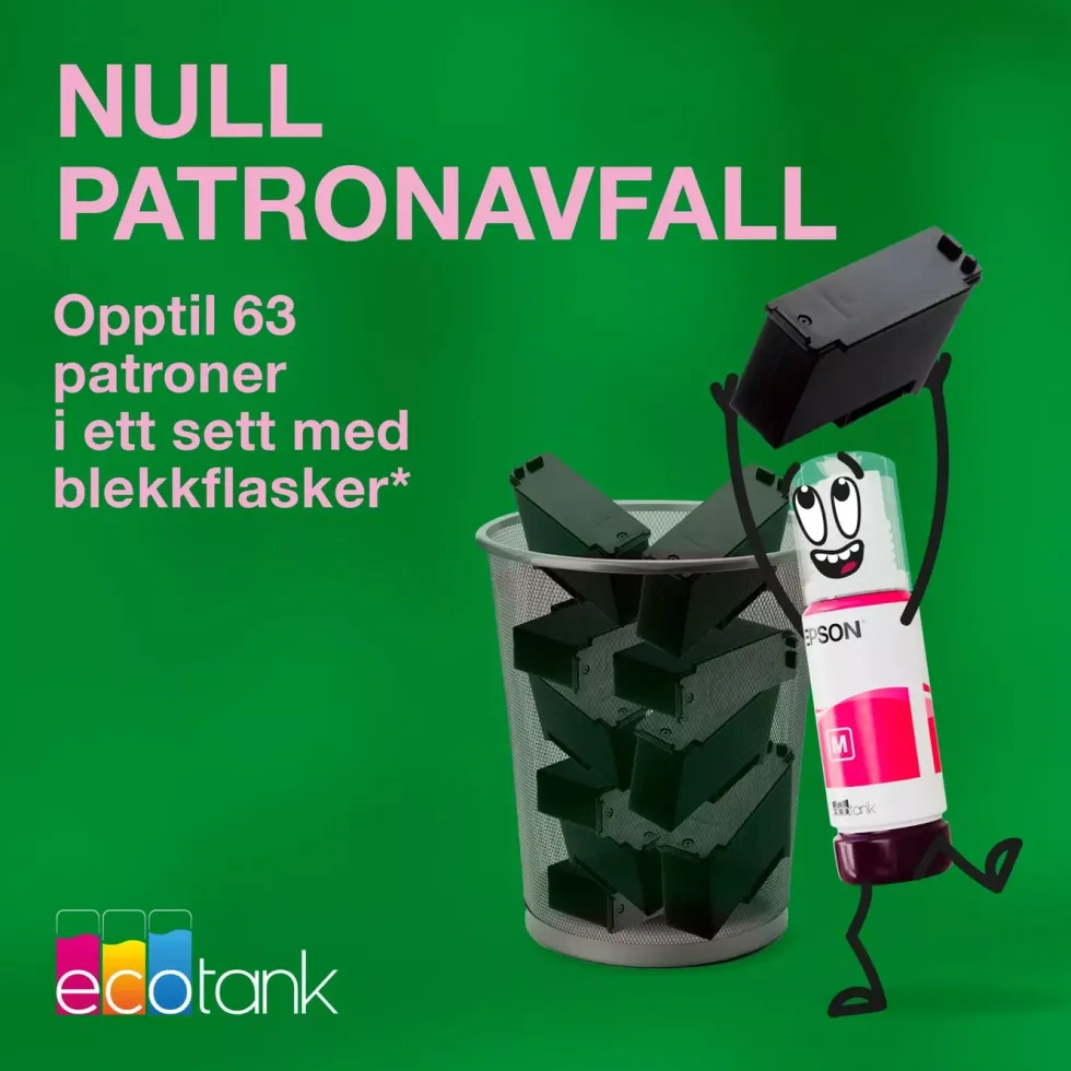 Epson 104 EcoTank blekkflaske 65 ml Svart