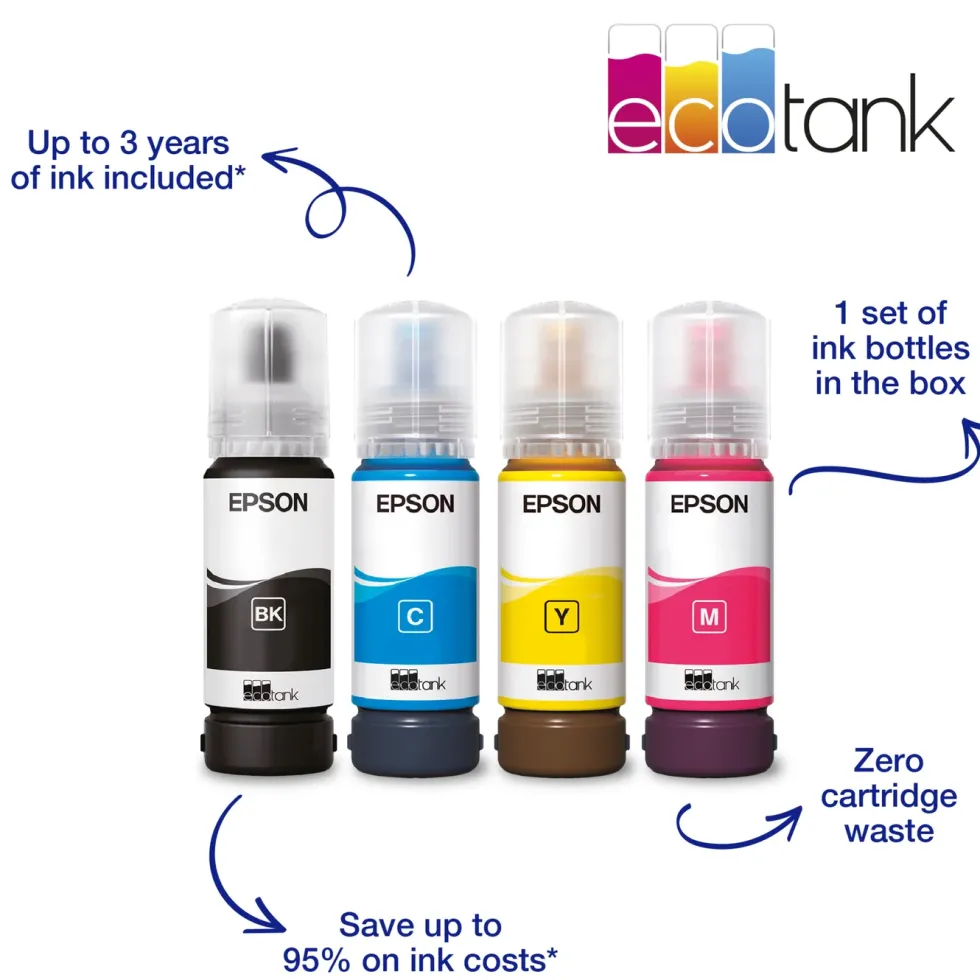 Epson EcoTank ET-1810 blekkskriver Svart