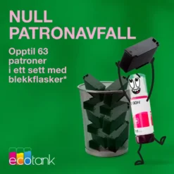 Epson 102 EcoTank påfyllingsblekk 337 ml - multipakke