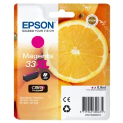 Epson T3363 blekkpatron, magenta XL