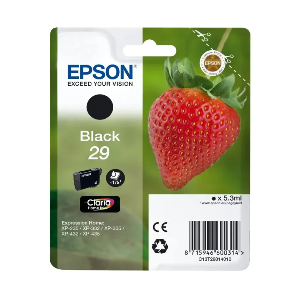 Epson T2981 blekkpatron, svart