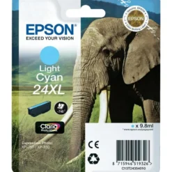 Epson T2432 Blekkpatron XL Lys cyan