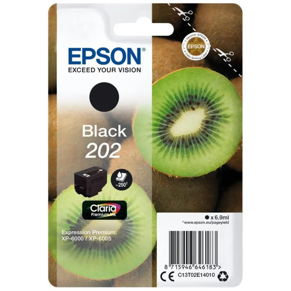 Epson T02E1 Blekkpatron - Svart