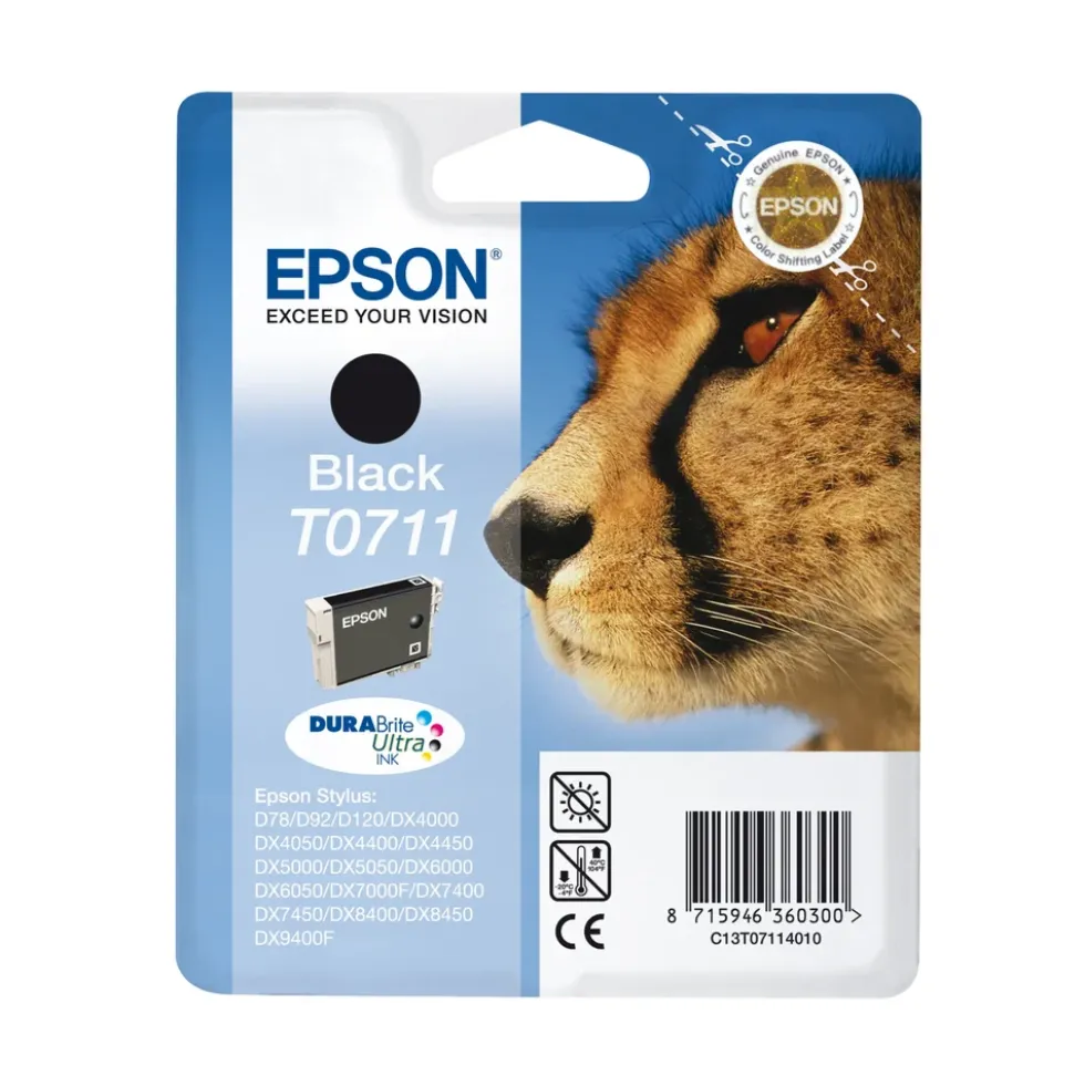 Epson T0711 - Svart