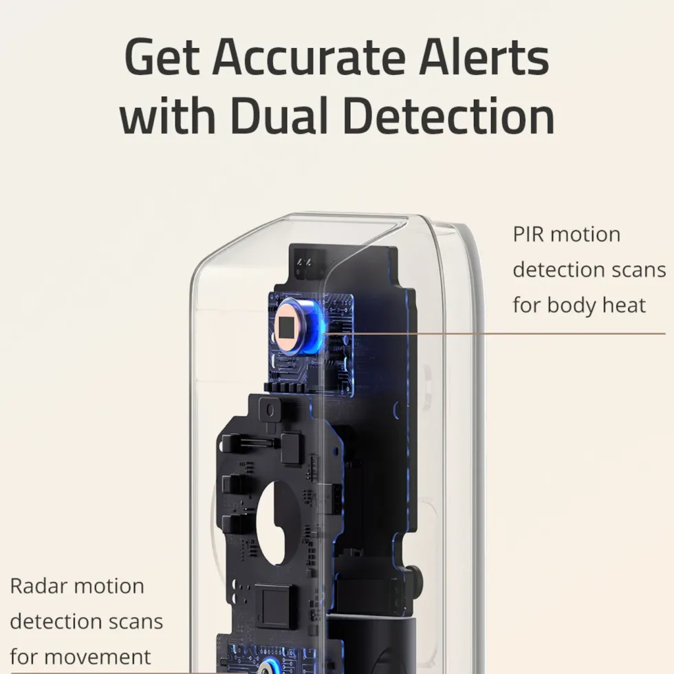 Eufy Dual Video Doorbell 2K Dørklokke Add-on