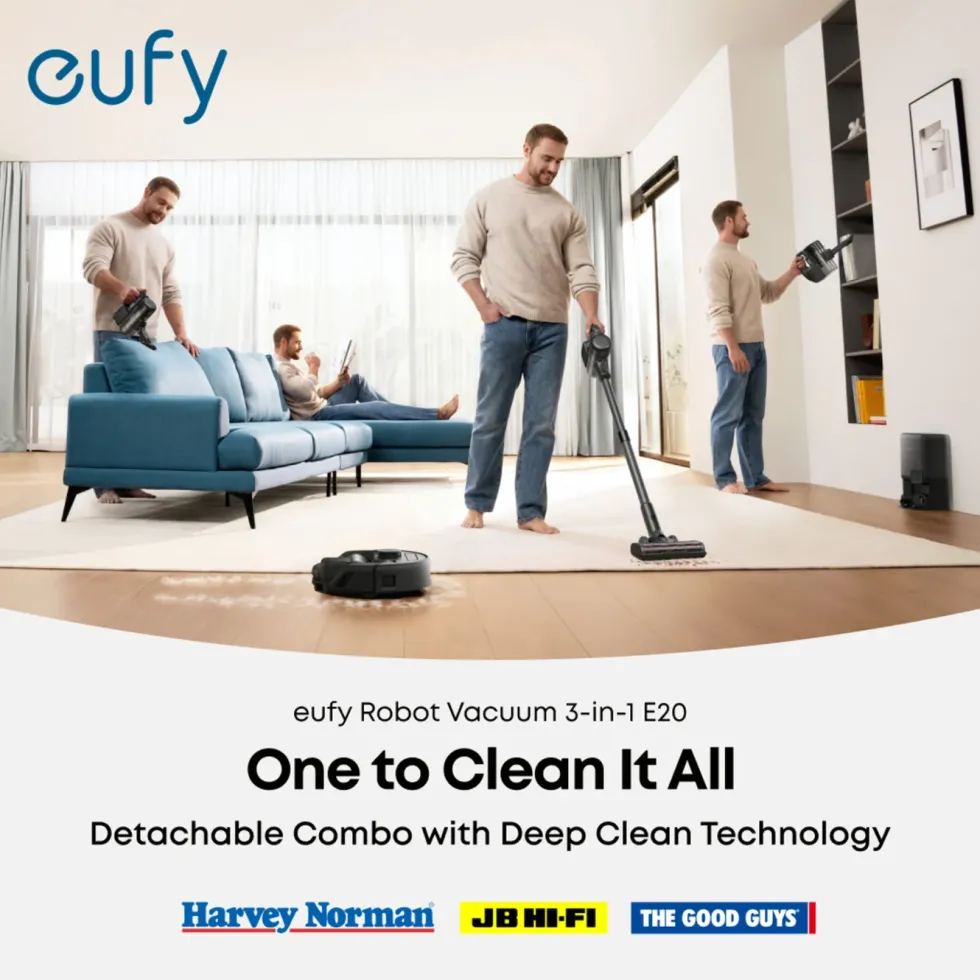 Eufy E20 3-i-1 robotstøvsuger