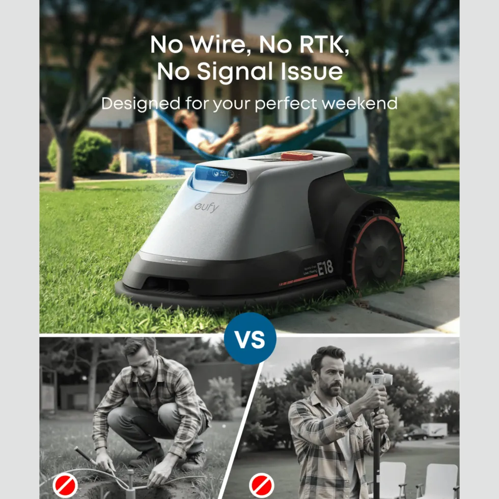 Eufy E15 Robotgressklipper