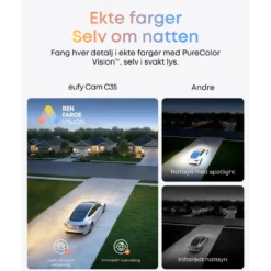 Eufy eufyCam C35 Overvåkingssystem 4-pack