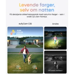 Eufy eufyCam C35 Overvåkingssystem 4-pack
