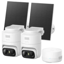 Eufy eufyCam C37 overvåkningskamera + HomeBase Mini 2-pack
