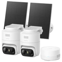 Eufy eufyCam C37 overvåkningskamera + HomeBase Mini 2-pack