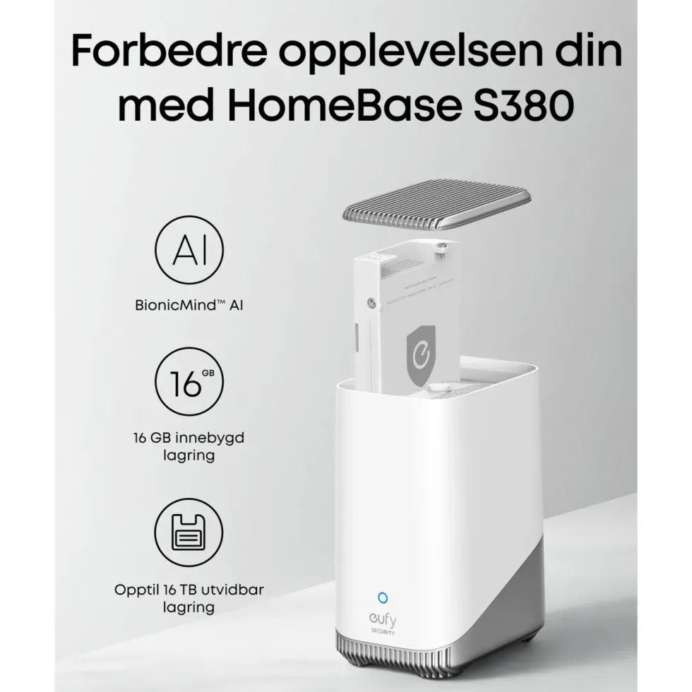 Eufy eufyCam E40 Overvåkingssystem 2-pack