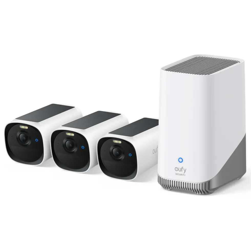 Eufy eufyCam E40 Overvåkingssystem 3-pack
