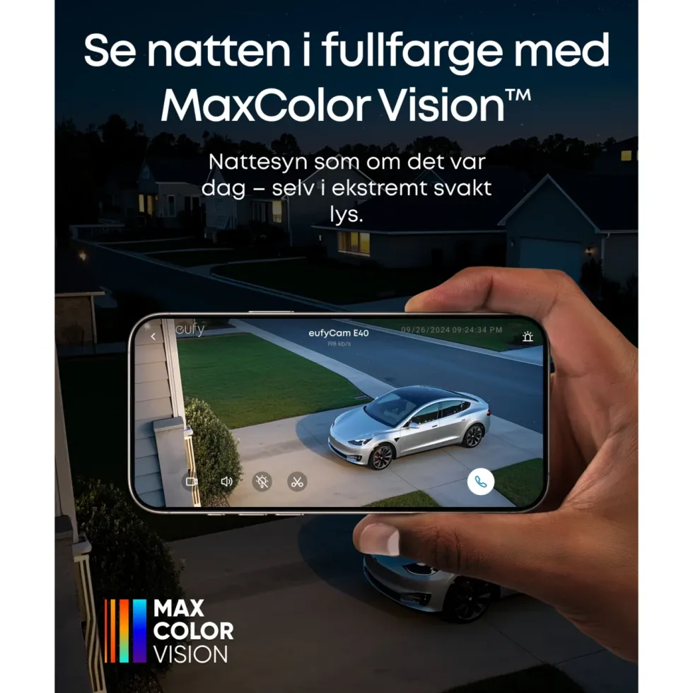 Eufy eufyCam E40 Overvåkingssystem 3-pack