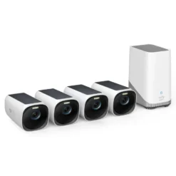 Eufy eufyCam 3 Overvåkingssystem med solpanel 4-pack