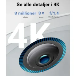 Eufy eufyCam 3 Overvåkingssystem med solpanel 4-pack