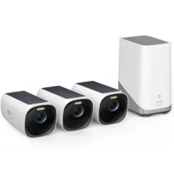 Eufy eufyCam 3 Overvåkingssystem med solpanel 3-pack