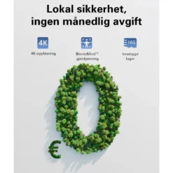 Eufy eufyCam 3 Overvåkingssystem med solpanel 3-pack