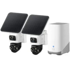 Eufy eufyCam S4 Overvåkingssystem med solpanel 2-pack