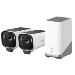 Eufy eufyCam S3 Pro Overvåkingssystem med solpanel 2-pack