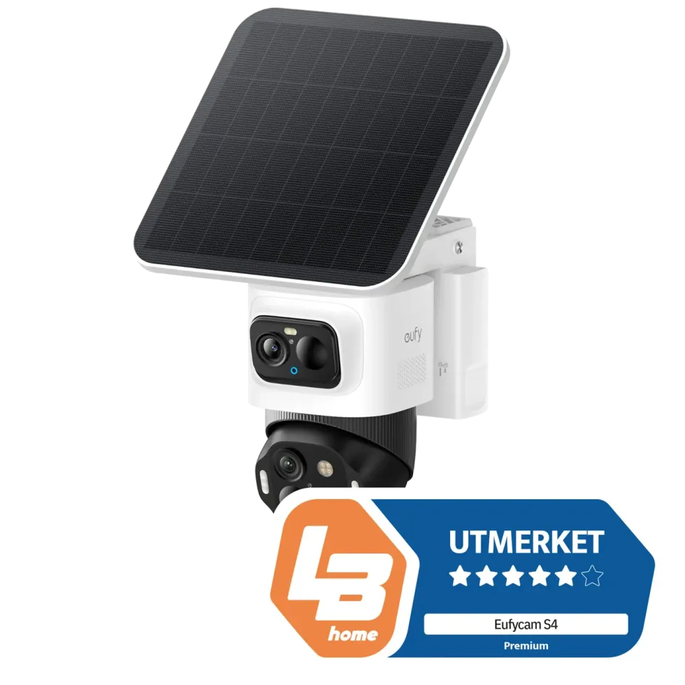 Eufy eufyCam S4 Solo 3-i-1 overvåkingskamera med solpanel