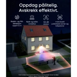 Eufy eufyCam S4 Solo 3-i-1 overvåkingskamera med solpanel