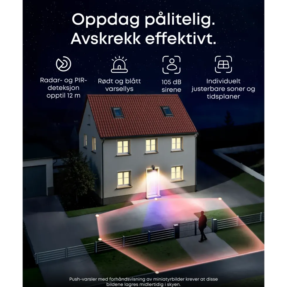 Eufy eufyCam S4 Solo 3-i-1 overvåkingskamera med solpanel