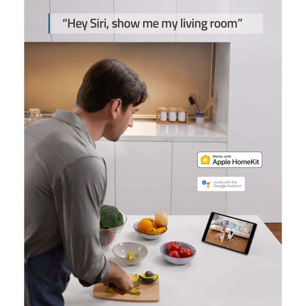 Eufy Indoor Cam 2K Pan & Tilt Overvåkingskamera innendørs