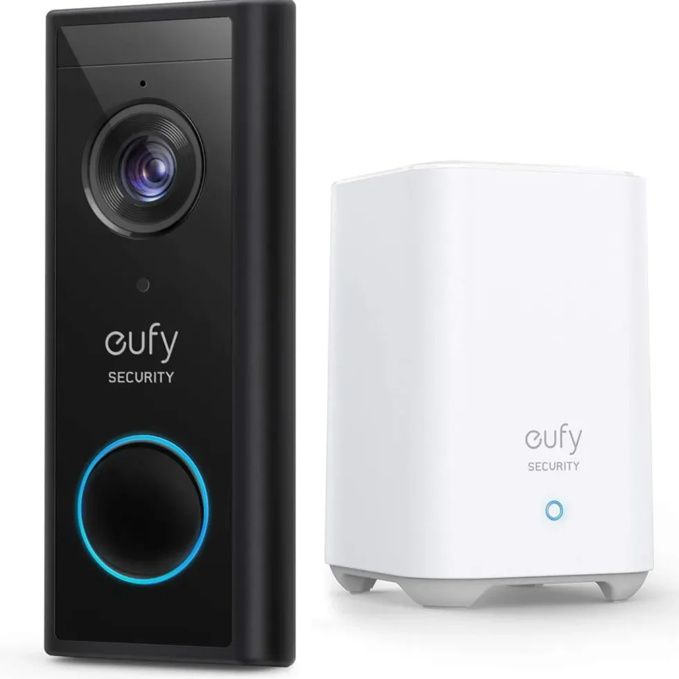 Eufy Video Doorbell 2K med basestasjon