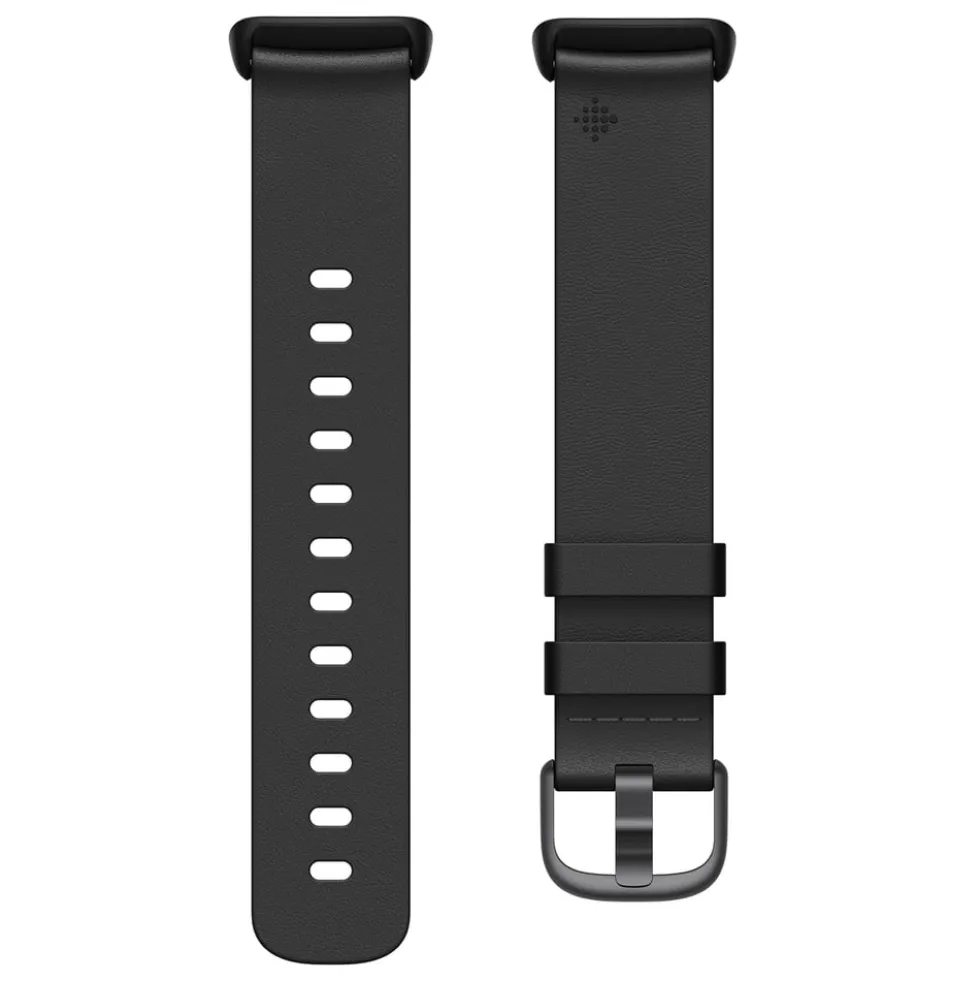 Fitbit Charge 5 Armbånd i Horween-skinn - Svart S