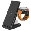 Fixed 3-in-1 Trådløs Ladestasjon for Garmin - Svart