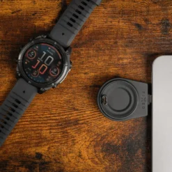 Fixed 3-in-1 Trådløs Ladestasjon for Garmin - Svart