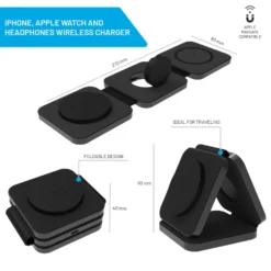 Fixed MagFlex 3-in-1 Ladestasjon for iPhone