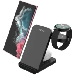 Fixed Powerstasjon 3-in-1 Ladestasjon for Samsung