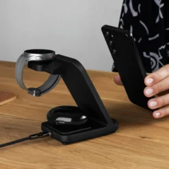 Fixed Powerstasjon 3-in-1 Ladestasjon for Samsung