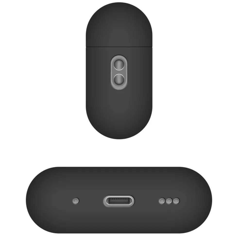 Fixed Silky silikonetui for Apple AirPods Pro 3 Svart