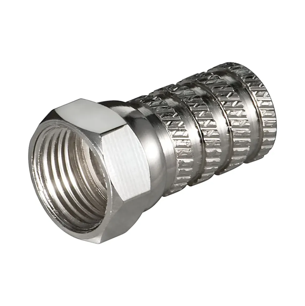 F-kontakt hann 4,0 mm