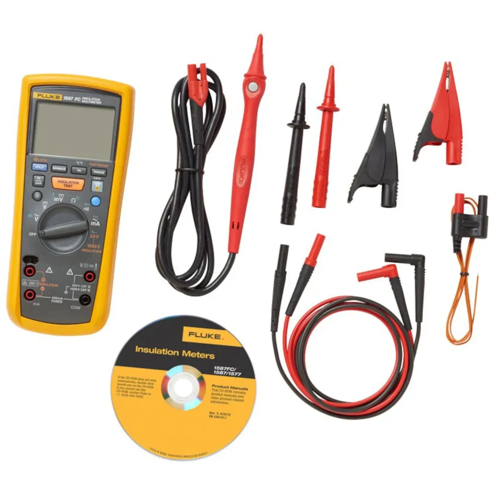 Fluke 1587 FC Isolasjonstester
