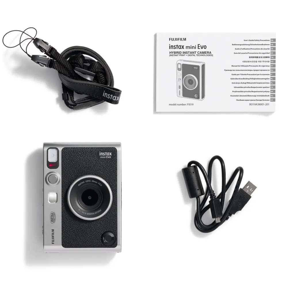 Fujifilm Instax Mini Evo - Svart