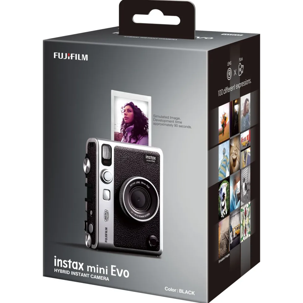 Fujifilm Instax Mini Evo - Svart